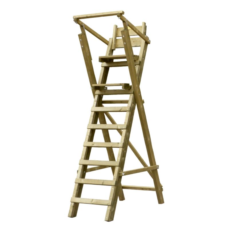 Ansitzleiter freistehend