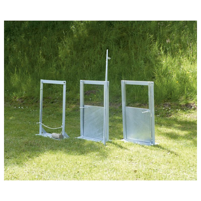 Beschläge für eine Betonrohrfalle