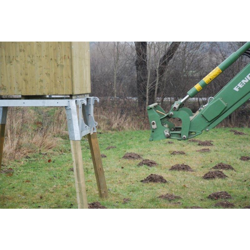 Stahlrahmen mit Euro-Aufnahme