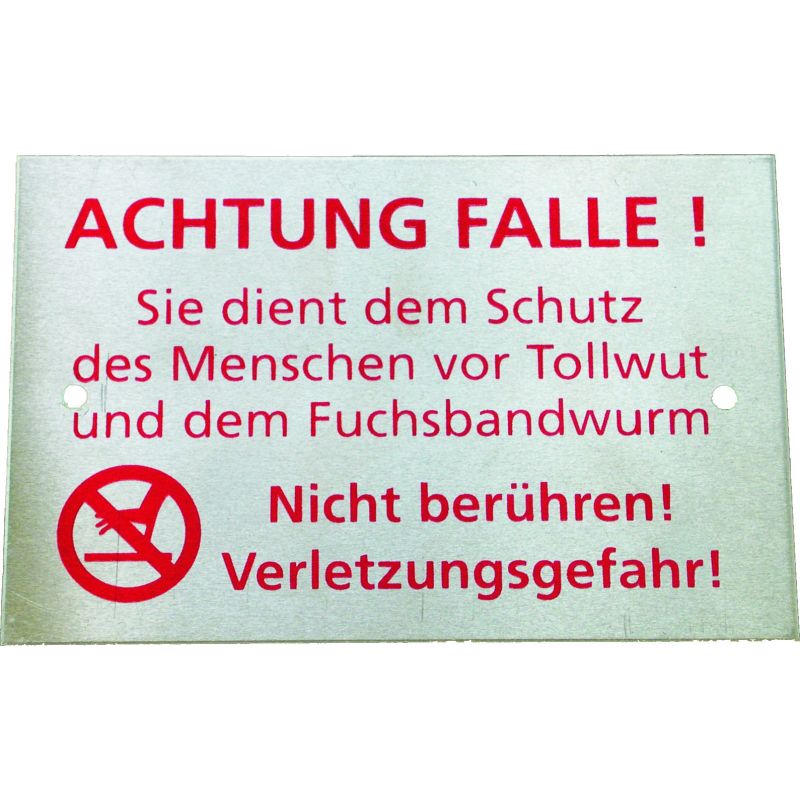 Warnschild